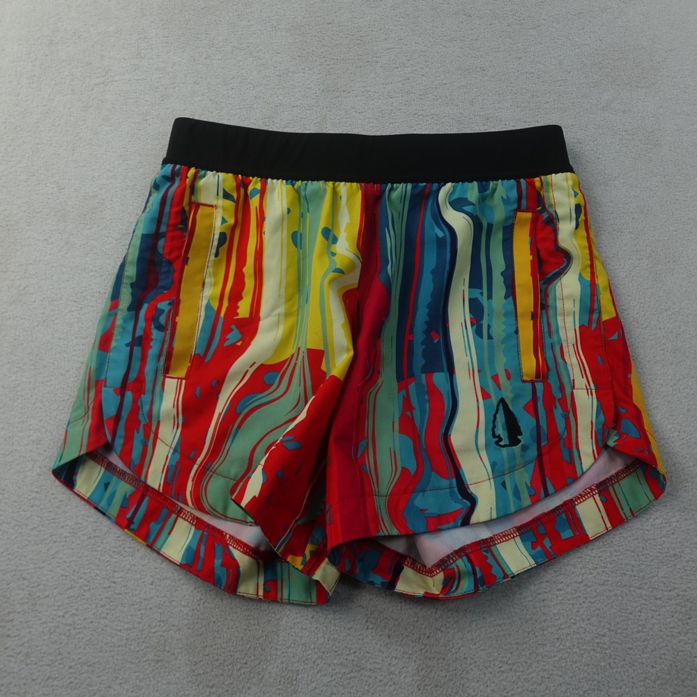 Tachuntfish Running Shorts Mens Small Multicolor 4" Inseam Athletic Workout
